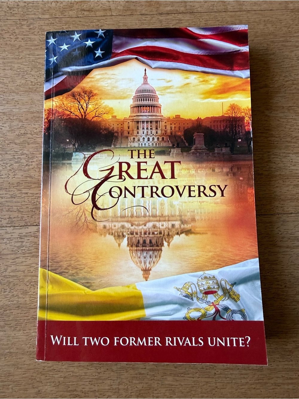 📚3 for $12📚The Great Controversy Paperback - Patriotic Cover in Red, Gold, White